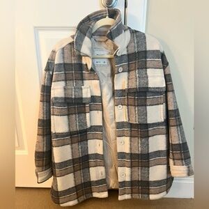 Abercrombie oversized flannel - size XS